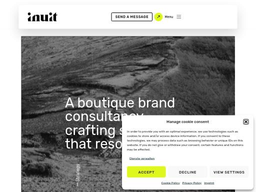 Screenshot of inuit.agency – Swiss SEO check by SEO Switzerland, score 79/100