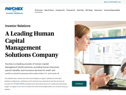 Swiss SEO check of investor.paychex.com – score 97/100 · SEO Switzerland free SEO analyzer