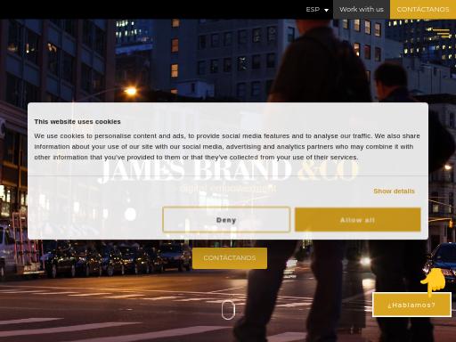 Swiss SEO check of jamesbrand.co – score 89/100 · SEO Switzerland free SEO analyzer