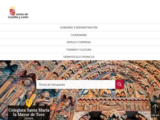 Screenshot of jcyl.es – Swiss SEO check by SEO Switzerland, score 80/100