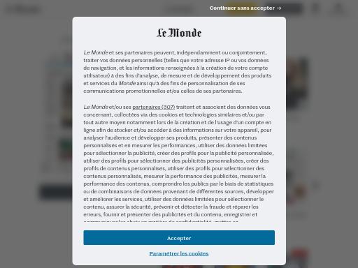 Screenshot of journal.lemonde.fr – Swiss SEO check by SEO Switzerland, score 69/100