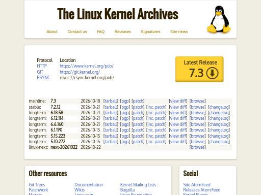 Swiss SEO check of kernel.org – score 78/100 · SEO Switzerland free SEO analyzer