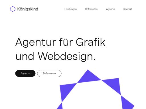 Screenshot of koenigskind.ch – Swiss SEO check by SEO Switzerland, score 87/100