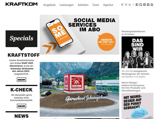 Swiss SEO check of kraftkom.ch – score 79/100 · SEO Switzerland free SEO analyzer