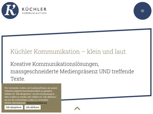 SEO check of kuechler-kommunikation.ch – score 91/100 · SEO Switzerland free SEO analyzer