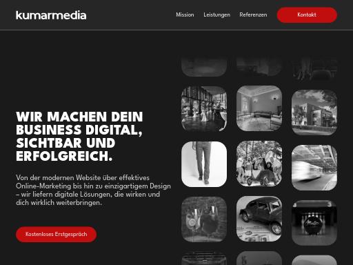 Screenshot of kumarmedia.de – Swiss SEO check by SEO Switzerland, score 93/100