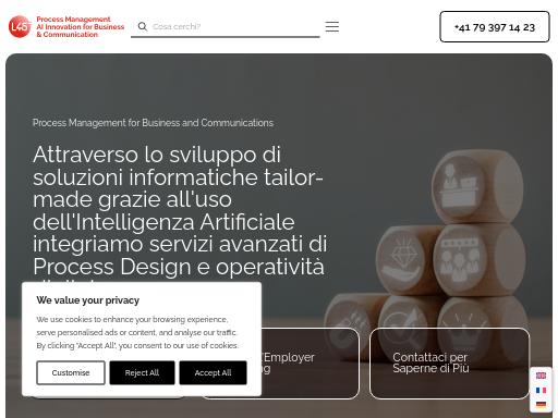 Swiss SEO check of l45suisse.ch – score 83/100 · SEO Switzerland free SEO analyzer