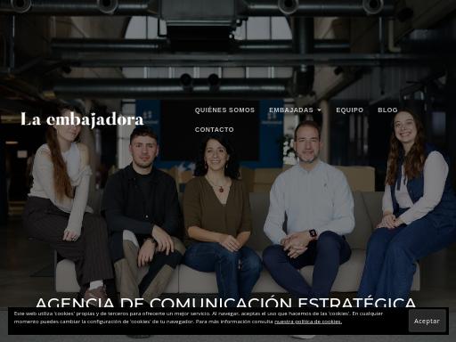 Swiss SEO check of laembajadora.es – score 92/100 · SEO Switzerland free SEO analyzer