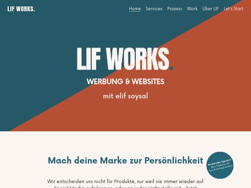 Swiss SEO check of lif-works.ch – score 85/100 · SEO Switzerland free SEO analyzer