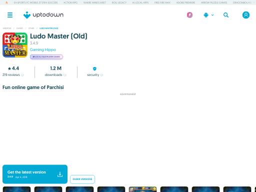 Swiss SEO check of ludo-master.en.uptodown.com – score 95/100 · SEO Switzerland free SEO analyzer
