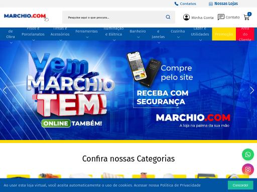 Screenshot of marchio.com – Swiss SEO check by SEO Switzerland, score 83/100