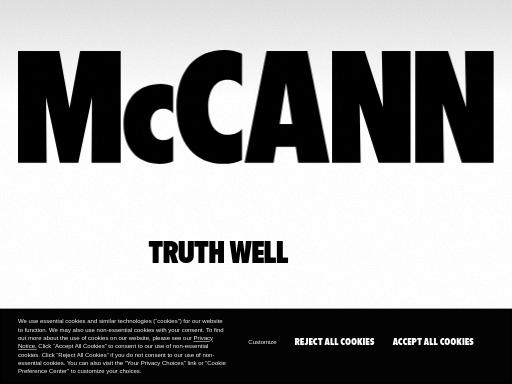 Swiss SEO check of mccann.com – score 86/100 · SEO Switzerland free SEO analyzer