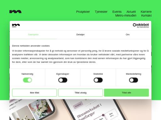 Screenshot of metrobranding.no – Swiss SEO check by SEO Switzerland, score 91/100
