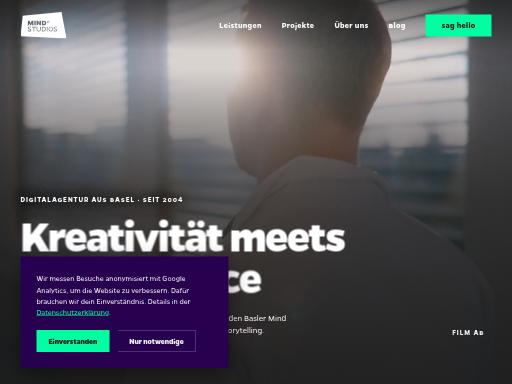Swiss SEO check of mindstudios.ch – score 97/100 · SEO Switzerland free SEO analyzer