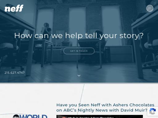 Screenshot of neffknows.com – Swiss SEO check by SEO Switzerland, score 89/100