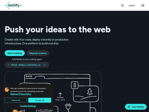 Swiss SEO check of netlify.com – score 95/100 · SEO Switzerland free SEO analyzer