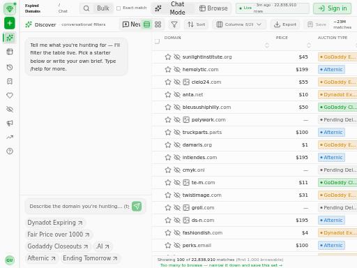 Swiss SEO check of new.expireddomains.com – score 89/100 · SEO Switzerland free SEO analyzer