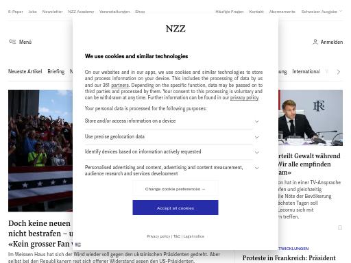Swiss SEO check of nzz.ch – score 95/100 · SEO Switzerland free SEO analyzer