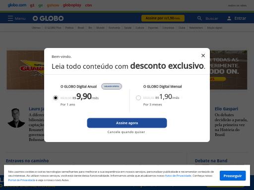 Swiss SEO check of oglobo.globo.com – score 90/100 · SEO Switzerland free SEO analyzer