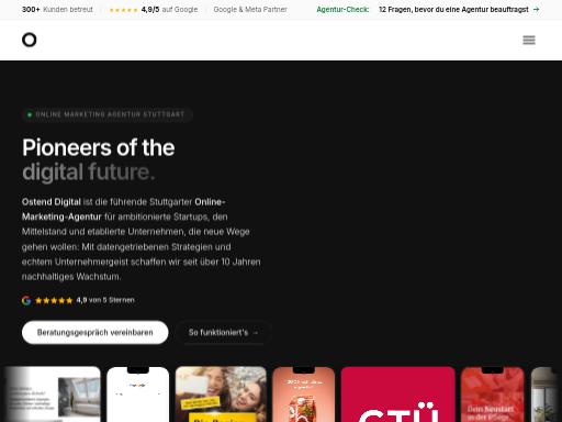 Swiss SEO check of ostend.digital – score 92/100 · SEO Switzerland free SEO analyzer