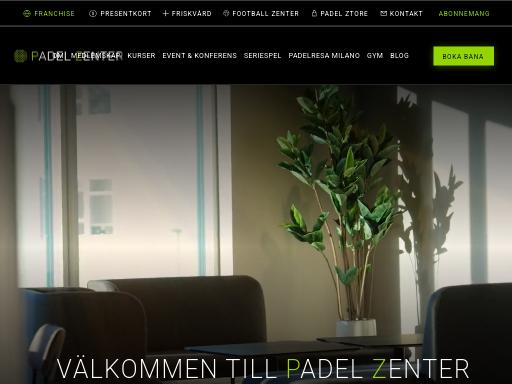 Swiss SEO check of padelzenter.se – score 92/100 · SEO Switzerland free SEO analyzer