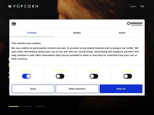 Swiss SEO check of popcorn.agency – score 81/100 · SEO Switzerland free SEO analyzer