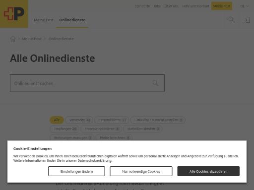 Swiss SEO check of post.ch – score 85/100 · SEO Switzerland free SEO analyzer