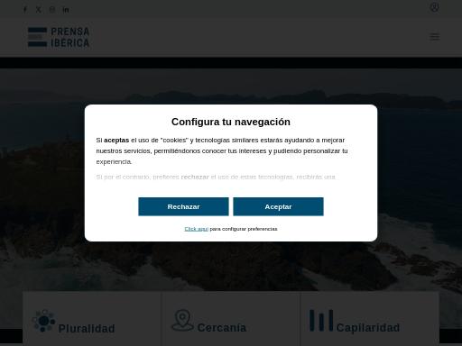 Swiss SEO check of prensaiberica.es – score 83/100 · SEO Switzerland free SEO analyzer