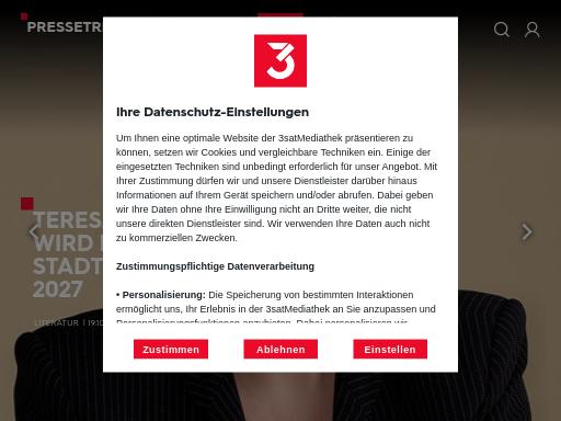 Swiss SEO check of pressetreff.3sat.de – score 80/100 · SEO Switzerland free SEO analyzer