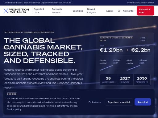 Swiss SEO check of prohibitionpartners.com – score 95/100 · SEO Switzerland free SEO analyzer