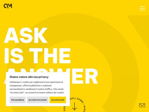 Swiss SEO check of questionmark.it – score 87/100 · SEO Switzerland free SEO analyzer