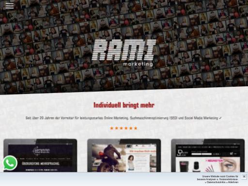 Swiss SEO check of rami-media.de – score 78/100 · SEO Switzerland free SEO analyzer