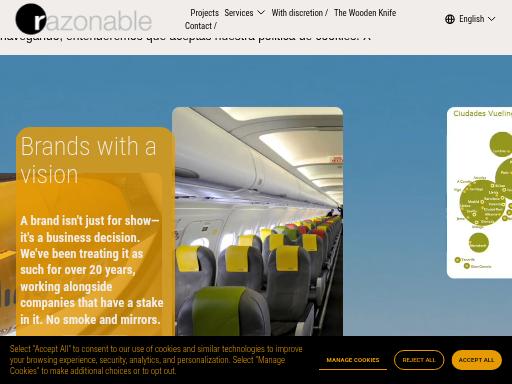 Screenshot of razonable.net – Swiss SEO check by SEO Switzerland, score 88/100