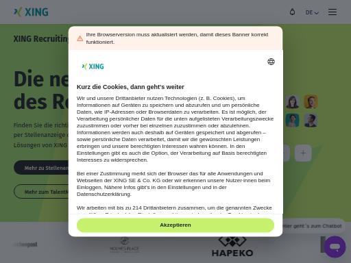 Swiss SEO check of recruiting.xing.com – score 92/100 · SEO Switzerland free SEO analyzer