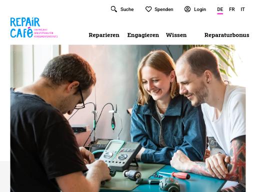 SEO check of repair-cafe.ch – score 88/100 · SEO Switzerland free SEO analyzer