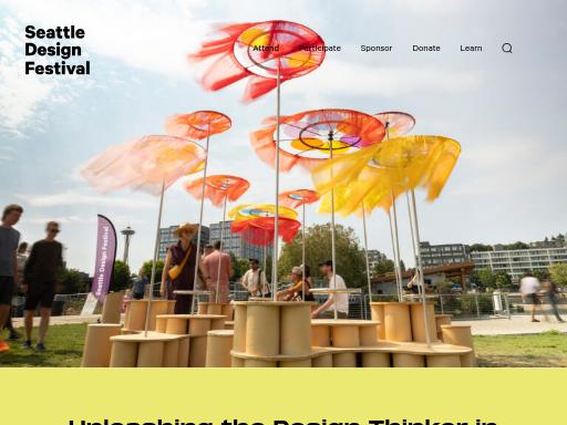 Screenshot of seadesignfest.org – Swiss SEO check by SEO Switzerland, score 84/100