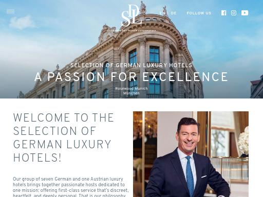 Swiss SEO check of selektiondeutscherluxushotels.de – score 82/100 · SEO Switzerland free SEO analyzer
