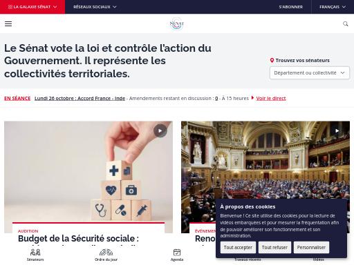 Swiss SEO check of senat.fr – score 95/100 · SEO Switzerland free SEO analyzer