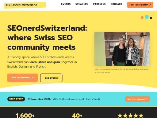 Swiss SEO check of seonerdswitzerland.ch – score 96/100 · SEO Switzerland free SEO analyzer