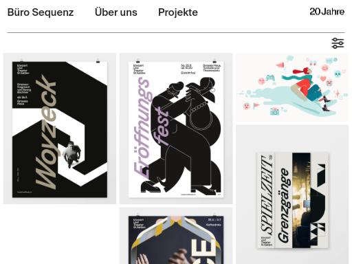 Screenshot of sequenz.net – Swiss SEO check by SEO Switzerland, score 83/100