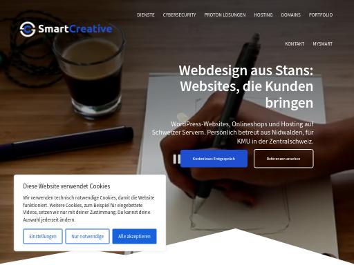 Swiss SEO check of smartcreative.ch – score 91/100 · SEO Switzerland free SEO analyzer