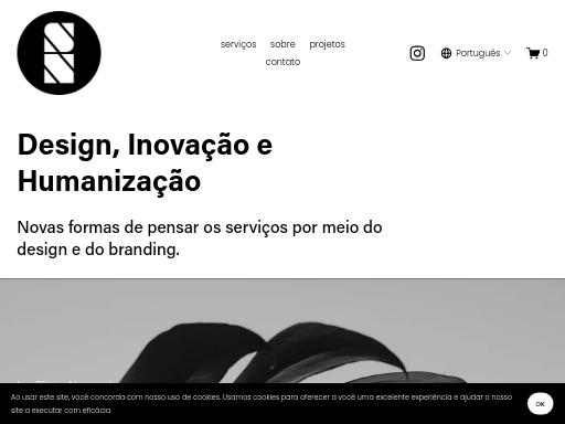 Screenshot of snbranding.com.br – Swiss SEO check by SEO Switzerland, score 88/100