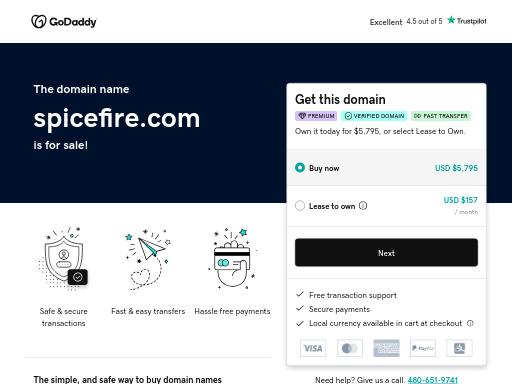 Screenshot of spicefire.com – Swiss SEO check by SEO Switzerland, score 60/100