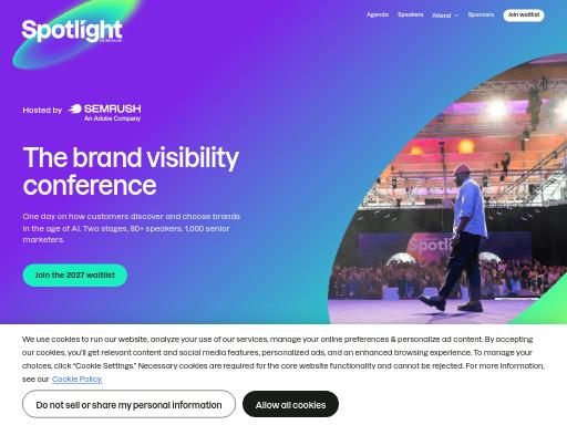 Swiss SEO check of spotlightconf.com – score 90/100 · SEO Switzerland free SEO analyzer