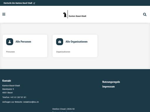 Swiss SEO check of staatskalender.bs.ch – score 75/100 · SEO Switzerland free SEO analyzer