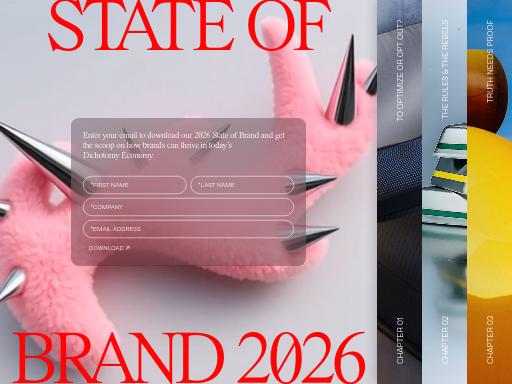 Swiss SEO check of stateofbrand.redantler.com – score 83/100 · SEO Switzerland free SEO analyzer