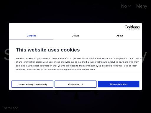 Screenshot of stem.no – Swiss SEO check by SEO Switzerland, score 93/100