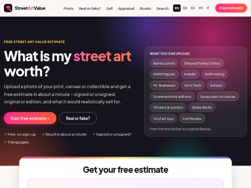 SEO check of streetartvalue.com – score 100/100 · SEO Switzerland free SEO analyzer