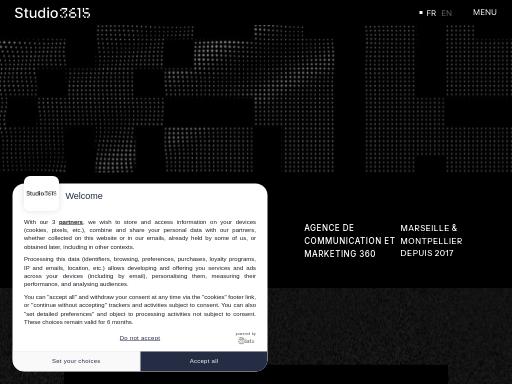 Screenshot of studio3615.com – Swiss SEO check by SEO Switzerland, score 91/100