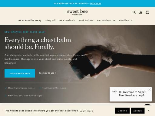 Swiss SEO check of sweetbeeorganics.com – score 91/100 · SEO Switzerland free SEO analyzer